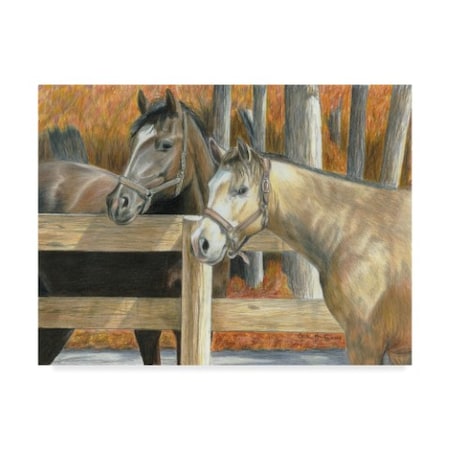 Carla Kurt 'Bucks Pal' Canvas Art,14x19